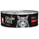 Влажный корм для кошек ЗООГУРМАН «GRAIN FREE», Утка, 100г  